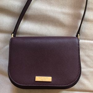 Kate Spade shoulder burgundy bag